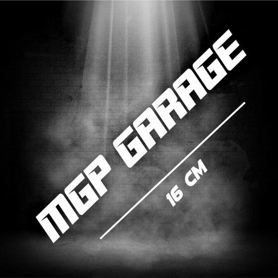 Naklejka - MGP GARAGE