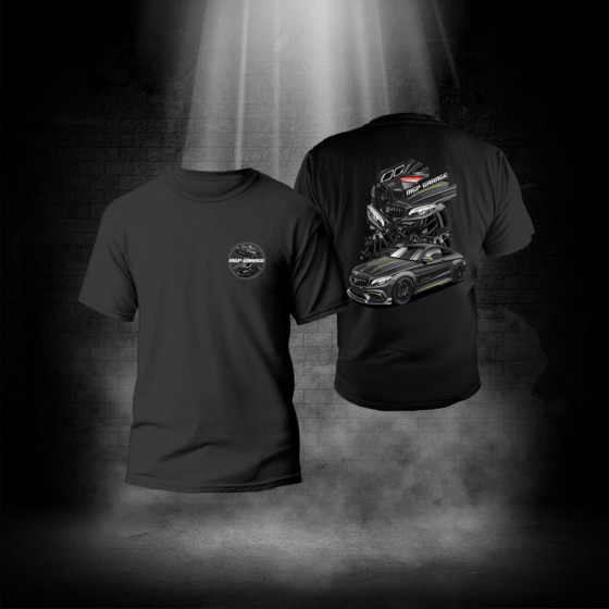 Zestaw MGP GARAGE 2AMG - Koszulka + Wlepa + Smycz + opaska na ręke