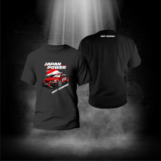 KOSZULKA Z GRAFIKĄ JAPAN POWER - MGP GARAGE